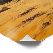 Poster Scène de science-fiction rétro (Coin)