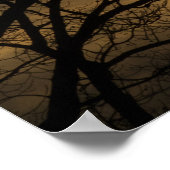 Poster Scène de soleil nuageux (Coin)