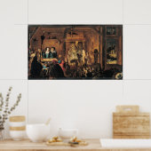 Poster Scène de sorcellerie, 1633 (Cuisine)