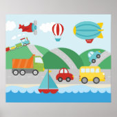 Poster Scène de transport (Devant)