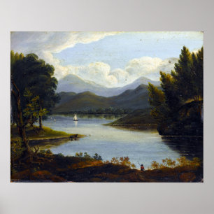 Poster Scène de Victor de Grailly le fleuve Hudson