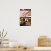 Poster Scène de YellowstoneBison (Cuisine)