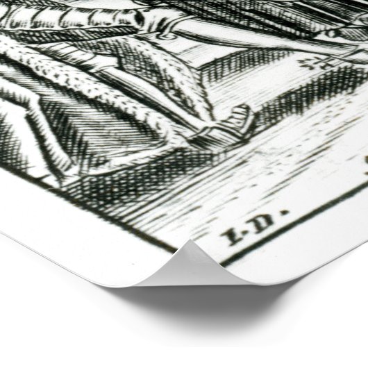 Poster Scène des "Oracles du berger" (Coin)