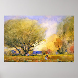 Poster Scène d'été