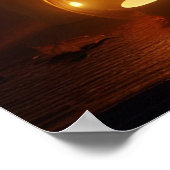 Poster Scène d'Halloween éffrayante (Coin)