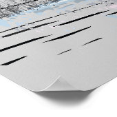 Poster Scène d'hiver 1 (Coin)