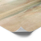 Poster "Scène d'hiver de la veille de Noël" affiche/impre (Coin)