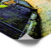 Poster Scène d'Ironbridge dans le Shropshire, Angleterre (Coin)