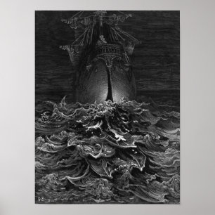 Poster Scène "du givre du marin antique" 2