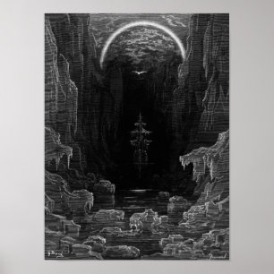 Poster Scène "du givre du marin antique" 2