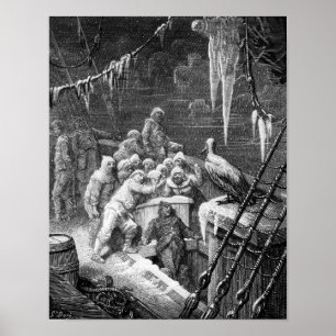 Poster Scène "du givre du marin antique" 3