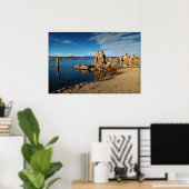 Poster Scène du lac Mono (Bureau à domicile)