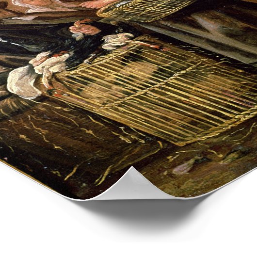 Poster Scène du marché (Coin)