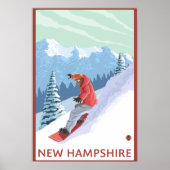Poster Scène du New HampshireSnowboard (Devant)