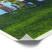 Poster Scène du parc du lac Seneca (Coin)