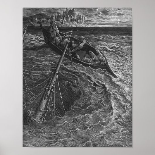 Poster Scène du "Rime de l'ancien marin" (Devant)