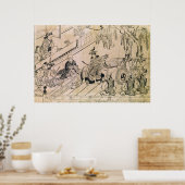 Poster Scène d'une danse sacrée (Cuisine)