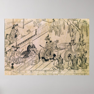 Poster Scène d'une danse sacrée