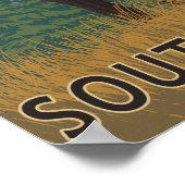 Poster Scène Elk Dakota du Sud (Coin)