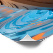 Poster Scène Festive Panda Boat (Coin)