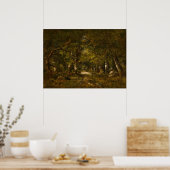 Poster Scène Forêt - Art Diaz de la Peña (Cuisine)