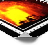 Poster Scène hawaïenne (Coin)