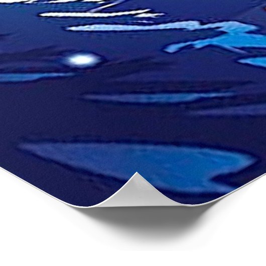 Poster Scène hivernale (Coin)