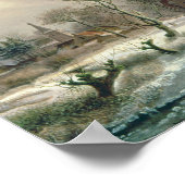 Poster Scène hivernale (Coin)