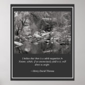 Poster Scène hivernale du canyon du ruisseau Sabino (Devant)