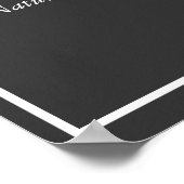 Poster Scène hivernale du canyon du ruisseau Sabino (Coin)