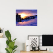 Poster Scène hivernale en Italie (Bureau à domicile)