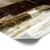 Poster Scène hivernale George Henry Durrie à New Haven (Coin)