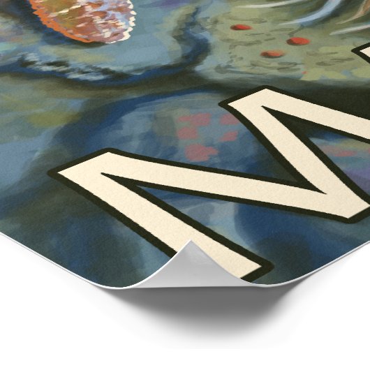 Poster Scène MaineTidepool (Coin)