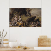 Poster Scène mythologique (Cuisine)