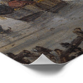 Poster Scène néerlandaise avant janvier van Goyen de (Coin)