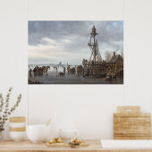 Poster Scène néerlandaise avant janvier van Goyen de (Cuisine)