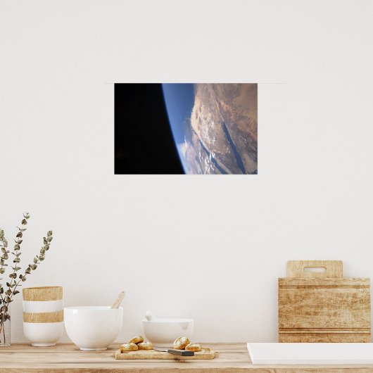 Poster Scène oblique élevée (Cuisine)