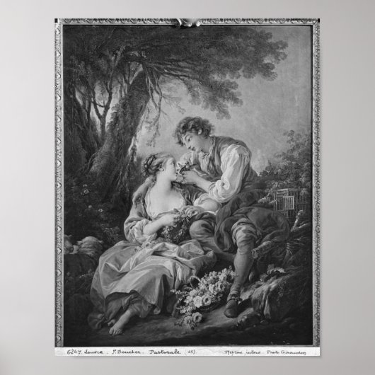 Poster Scène pastorale (Devant)