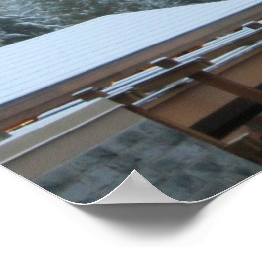 Poster Scene Snow à Whistler, B.C. (Coin)