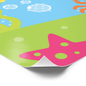 Poster Scène sous-marine mignonne (Coin)