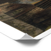 Poster Scène sur la route de l'Est de Rangoon En regardan (Coin)