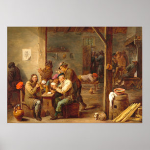 Poster Scène Taverne - David Teniers Art