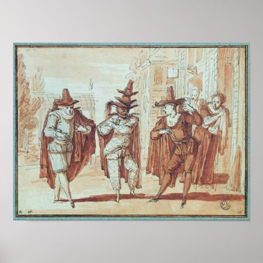 Poster Scène théâtrale (Devant)