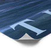 Poster Scène Titanic Ligne étoile blanche (Coin)