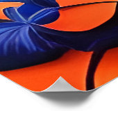Poster Scène Tropical Beach Palm Tree (Coin)