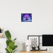 Poster ScèneDeNeigeD'Hiver (Bureau à domicile)