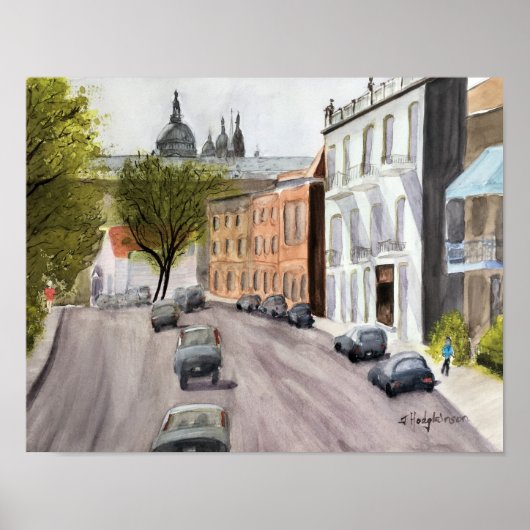 POSTER SCÈNES CANADIENNES : MONTRÉAL - COULEUR D'EAU (Devant)