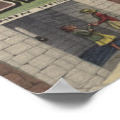 Poster Scènes de grandes lettres - Berkeley Springs, WV (Coin)