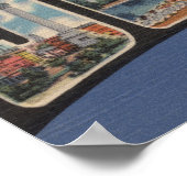 Poster Scènes de grandes lettres du New JerseyNew Jersey (Coin)