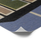 Poster Scènes de grandes lettres - Hendersonville, NC (Coin)